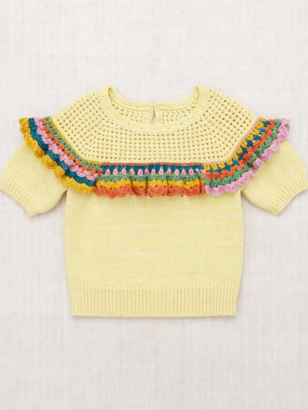 Misha and Puff Crochet Top